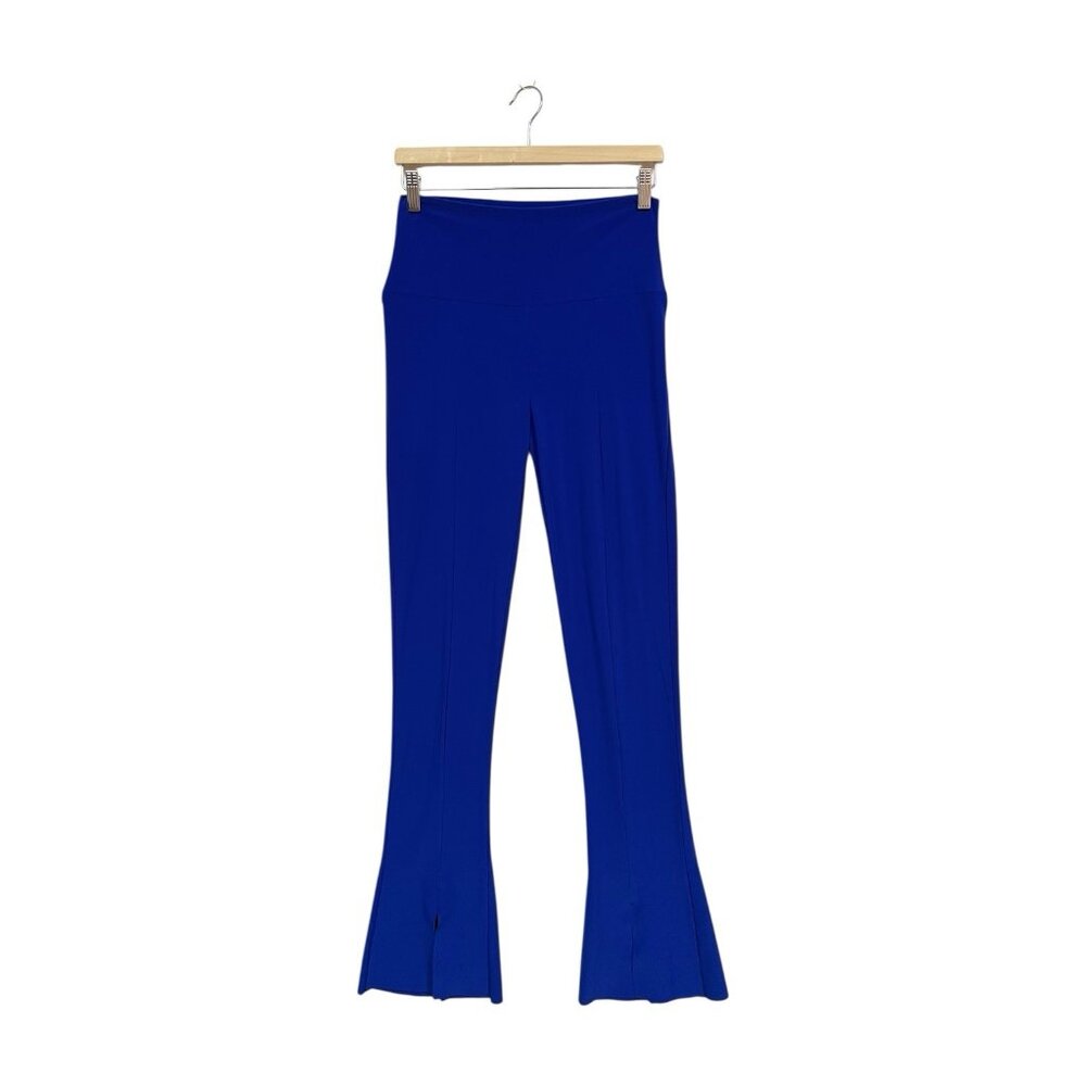 Norma Kamali Spat Leggings Size M Medium Cobalt Blue